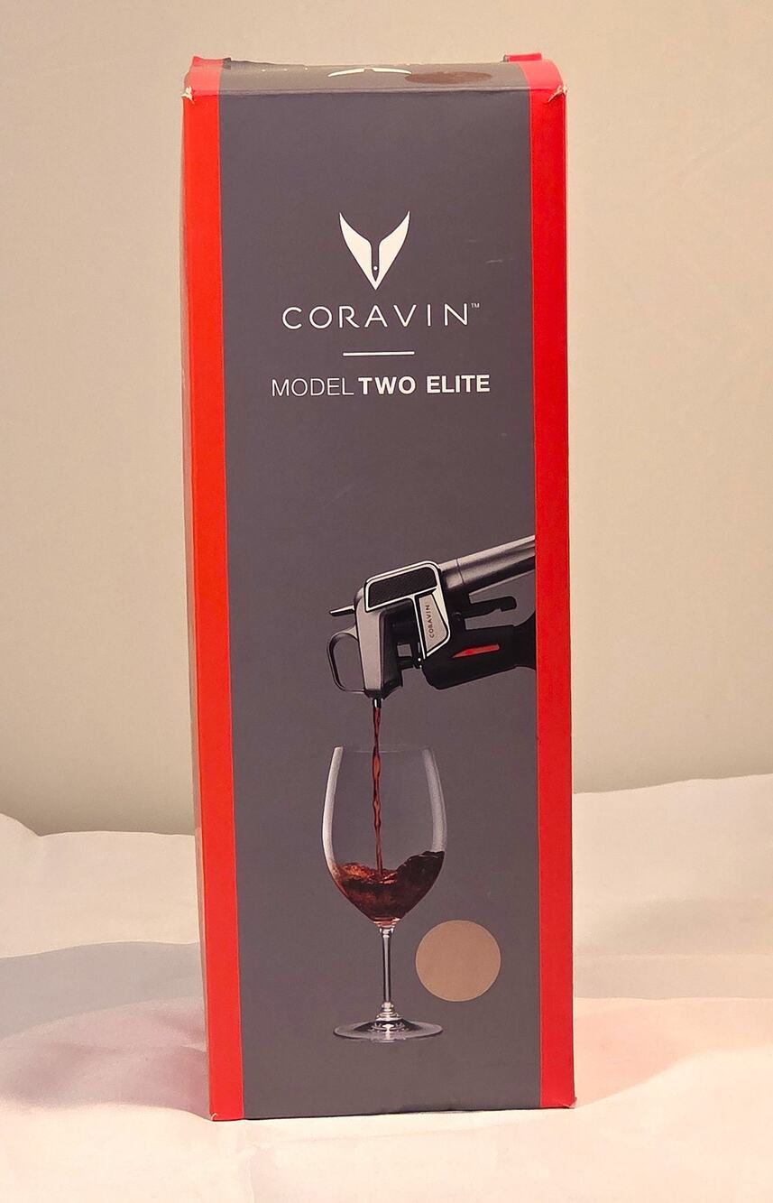 Coravin Model Two Elite Wine Preservation System Rose Gold Like New Box